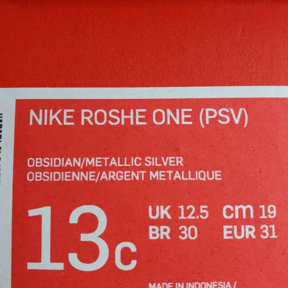 New Nike Roshe One Blue Pink Girls Sneakers - Picture 10 of 11